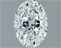 Natural Diamond 0.70 Carats, Oval with  Cut, G Color, VS1 Clarity and Certified by GIA