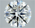 Natural Diamond 4.01 Carats, Round with Excellent Cut, G Color, SI1 Clarity and Certified by GIA