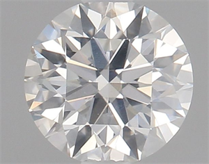 Picture of Natural Diamond 0.55 Carats, Round with Excellent Cut, H Color, SI1 Clarity and Certified by GIA