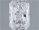 Natural Diamond 1.00 Carats, Radiant with  Cut, G Color, VS2 Clarity and Certified by GIA