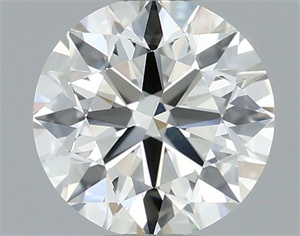 Foto Diamante Natural 0.50 quilates, Redondo , Color M, claridad VS2 y certificado GIA de