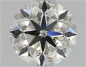 Natural Diamond 0.80 Carats, Round with Very Good Cut, K Color, SI2 Clarity and Certified by GIA