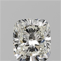 Natural Diamond 0.70 Carats, Cushion with  Cut, J Color, VVS1 Clarity and Certified by GIA