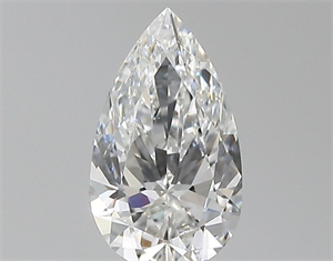 Foto Diamante Natural 0.46 quilates, De pera , Color F, claridad VS1 y certificado GIA de