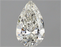 Natural Diamond 0.45 Carats, Pear with  Cut, I Color, VS2 Clarity and Certified by GIA