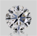 Natural Diamond 0.70 Carats, Round with Very Good Cut, E Color, VS1 Clarity and Certified by GIA