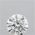 Lab Grown Diamond 1.03 Carats, Round with Ideal Cut, D Color, VS1 Clarity and Certified by IGI