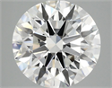 Lab Grown Diamond 5.04 Carats, Round with Ideal Cut, E Color, VVS2 Clarity and Certified by IGI