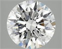 Lab Grown Diamond 3.01 Carats, Round with Excellent Cut, E Color, VVS2 Clarity and Certified by IGI