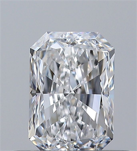 Foto Diamante Natural 0.50 quilates, Radiante , Color E, claridad VVS2 y certificado GIA de