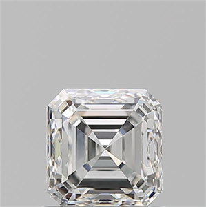 Picture of Natural Diamond 1.01 Carats, Asscher with  Cut, G Color, VS1 Clarity and Certified by GIA