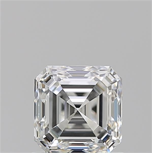 Picture of Natural Diamond 1.01 Carats, Asscher with  Cut, H Color, VS1 Clarity and Certified by GIA