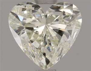 Picture of Natural Diamond 0.90 Carats, Heart with  Cut, J Color, SI2 Clarity and Certified by HRD