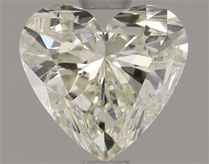 Picture of Natural Diamond 0.90 Carats, Heart with  Cut, J Color, SI2 Clarity and Certified by HRD