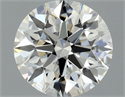 Diamante Natural 0.54 quilates, Redondo , Color H, claridad VVS1 y certificado GIA
