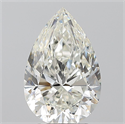Natural Diamond 3.01 Carats, Pear with  Cut, I Color, VVS1 Clarity and Certified by GIA