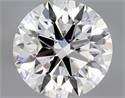 Diamante Natural 0.50 quilates, Redondo , Color H, claridad VVS1 y certificado GIA