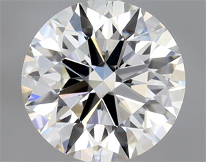 Foto Diamante Natural 0.50 quilates, Redondo , Color H, claridad VVS1 y certificado GIA de