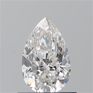 Foto Diamante Natural 0.70 quilates, De pera , Color F, claridad VS1 y certificado GIA de