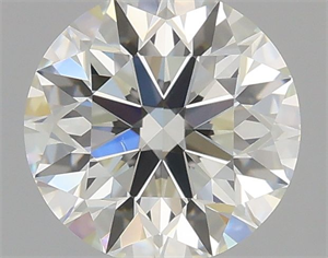 Picture of Natural Diamond 0.76 Carats, Round with Very Good Cut, I Color, VS1 Clarity and Certified by GIA