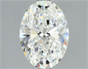 Natural Diamond 2.01 Carats, Oval with  Cut, E Color, VVS2 Clarity and Certified by GIA