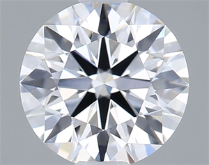 Picture of Lab Grown Diamond 1.02 Carats, Round with Ideal Cut, D Color, VVS1 Clarity and Certified by IGI