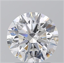 Natural Diamond 2.05 Carats, Round with Excellent Cut, D Color, SI1 Clarity and Certified by GIA