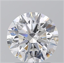 Natural Diamond 2.05 Carats, Round with Excellent Cut, D Color, SI1 Clarity and Certified by GIA