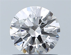 Foto Diamante Natural 0.75 quilates, Redondo , Color E, claridad VS2 y certificado GIA de