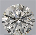 Natural Diamond 0.75 Carats, Round with Excellent Cut, J Color, VVS1 Clarity and Certified by GIA