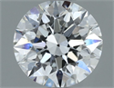 Diamante Natural 0.70 quilates, Redondo , Color E, claridad SI1 y certificado IGI