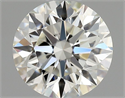 Diamante Natural 0.53 quilates, Redondo , Color I, claridad VVS2 y certificado GIA
