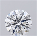 Del inventario de diamantes de laboratorio, 2.65 quilates, Redondo , Color F, claridad VS1 y certificado IGI
