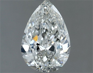 Picture of Natural Diamond 0.70 Carats, Pear with  Cut, H Color, SI2 Clarity and Certified by GIA
