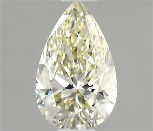 Picture of Natural Diamond 0.58 Carats, Pear with  Cut, L Color, VVS1 Clarity and Certified by IGI