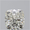 Natural Diamond 2.41 Carats, Cushion with  Cut, K Color, SI1 Clarity and Certified by GIA