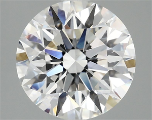 Picture of Lab Grown Diamond 3.04 Carats, Round with Excellent Cut, E Color, VS1 Clarity and Certified by IGI