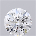 Lab Grown Diamond 2.03 Carats, Round with Ideal Cut, D Color, IF Clarity and Certified by IGI