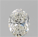 Diamante Natural 0.91 quilates, Ovalado , Color I, claridad VVS2 y certificado GIA