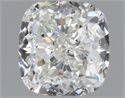 Natural Diamond 0.90 Carats, Cushion with  Cut, H Color, VS2 Clarity and Certified by GIA