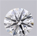 Lab Grown Diamond 2.55 Carats, Round with Ideal Cut, E Color, IF Clarity and Certified by IGI