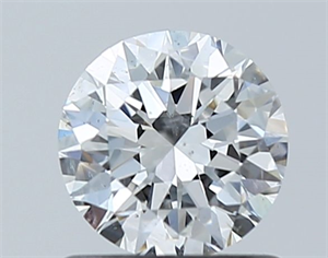 Foto Diamante Natural 0.80 quilates, Redondo , Color E, claridad SI2 y certificado GIA de