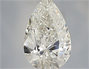 Natural Diamond 0.36 Carats, Pear with  Cut, G Color, VS1 Clarity and Certified by IGI