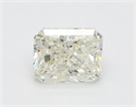 Natural Diamond 0.91 Carats, Radiant with  Cut, K Color, VS1 Clarity and Certified by GIA