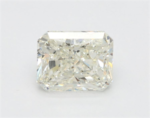 Picture of Natural Diamond 0.91 Carats, Radiant with  Cut, K Color, VS1 Clarity and Certified by GIA