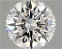 Diamante Natural 0.40 quilates, Redondo , Color F, claridad VVS1 y certificado GIA