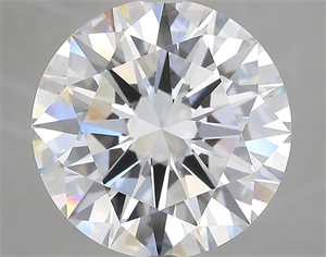 Picture of Lab Grown Diamond 6.02 Carats, Round with Excellent Cut, E Color, VVS2 Clarity and Certified by IGI