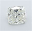 Diamante Natural 1.22 quilates, Del cojín , Color L, claridad VS1 y certificado GIA