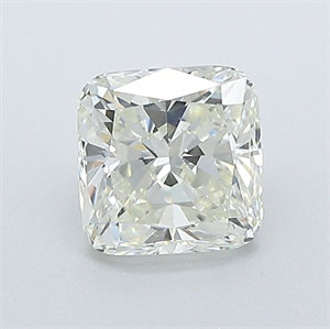 Foto Diamante Natural 1.22 quilates, Del cojín , Color L, claridad VS1 y certificado GIA de