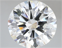 Lab Grown Diamond 7.02 Carats, Round with Excellent Cut, F Color, VVS2 Clarity and Certified by IGI